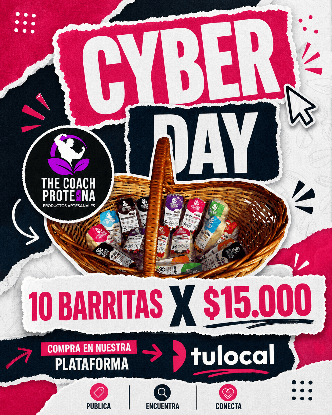 Promoción 10 barras Cyber 2026