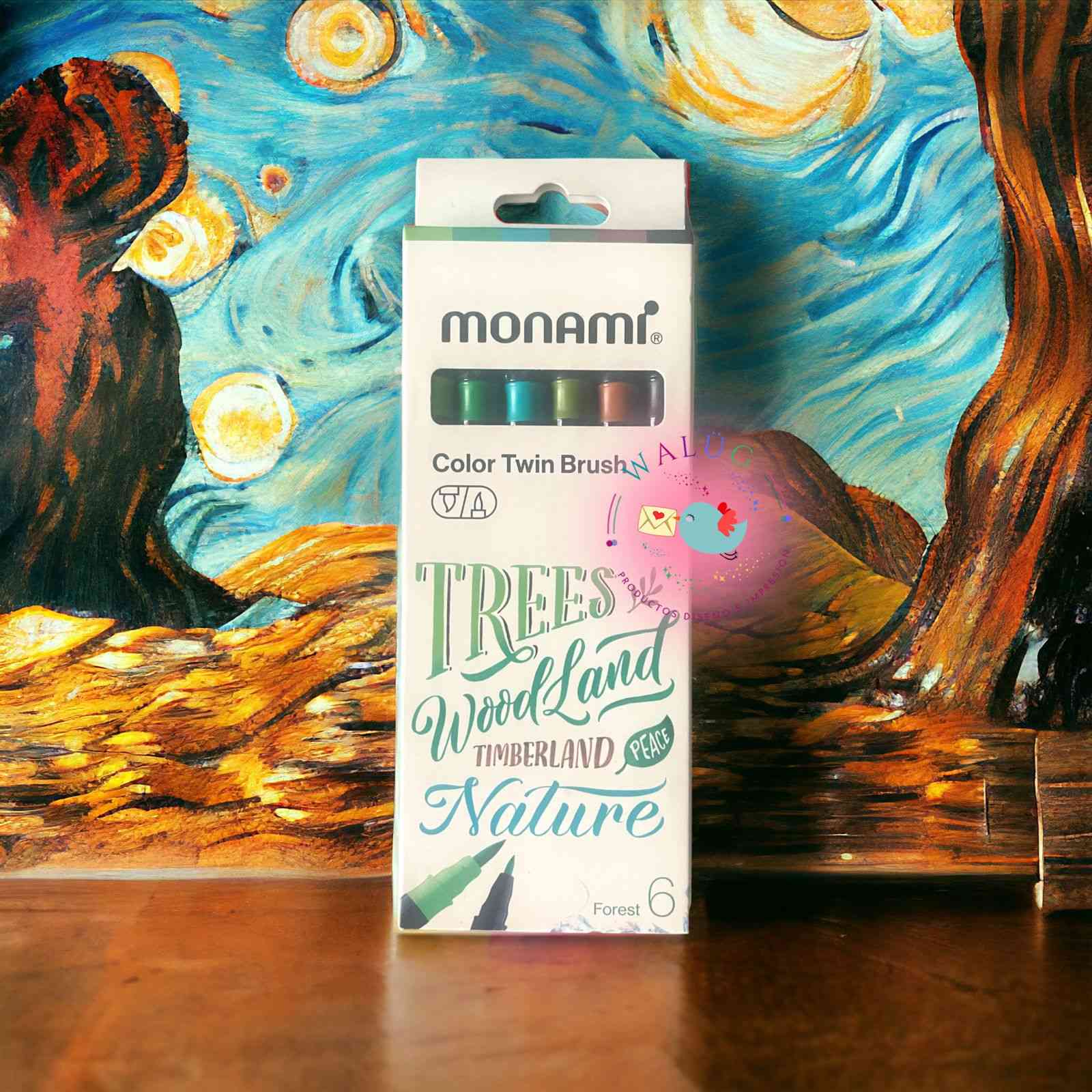 Brush pencs color Monami Term